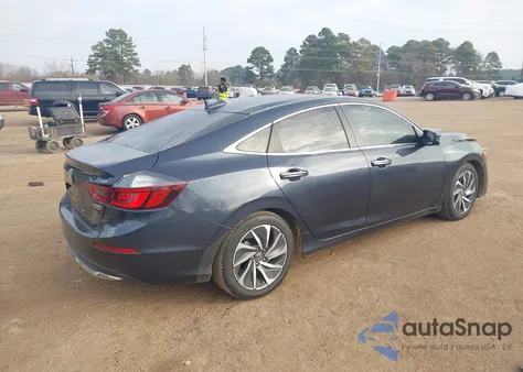 2019 Honda Insight Touring из США, поврежденный, VIN 19XZE4F99KE001728